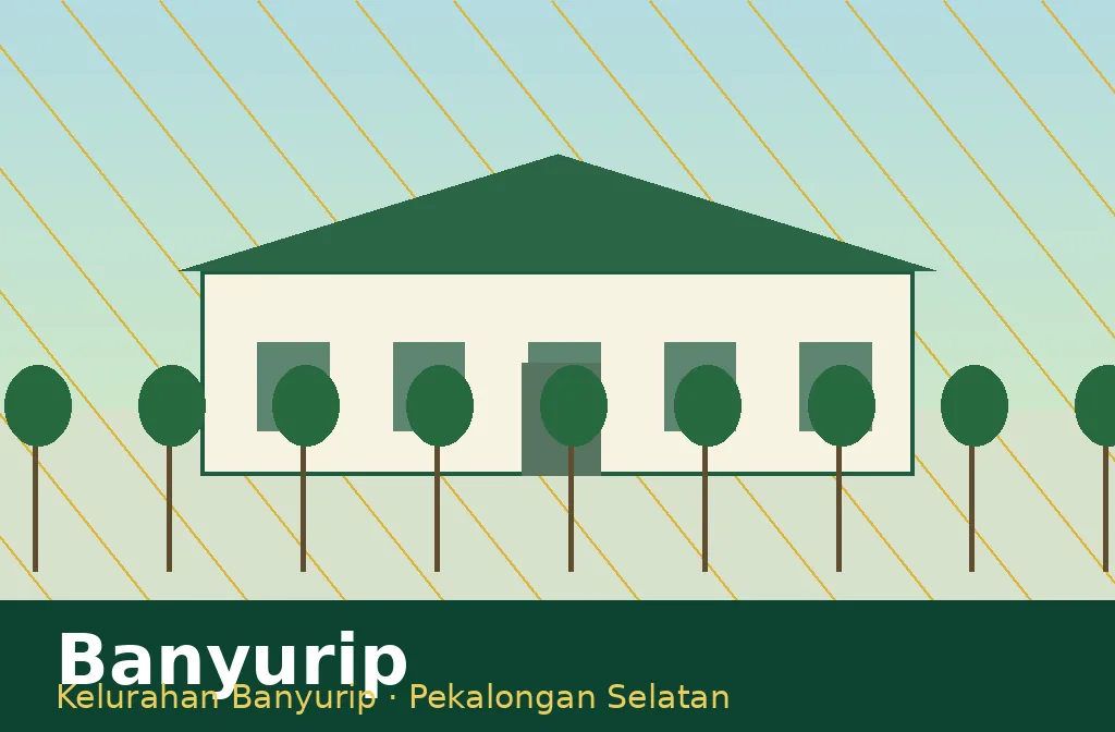 Ilustrasi lingkungan Kelurahan Banyurip