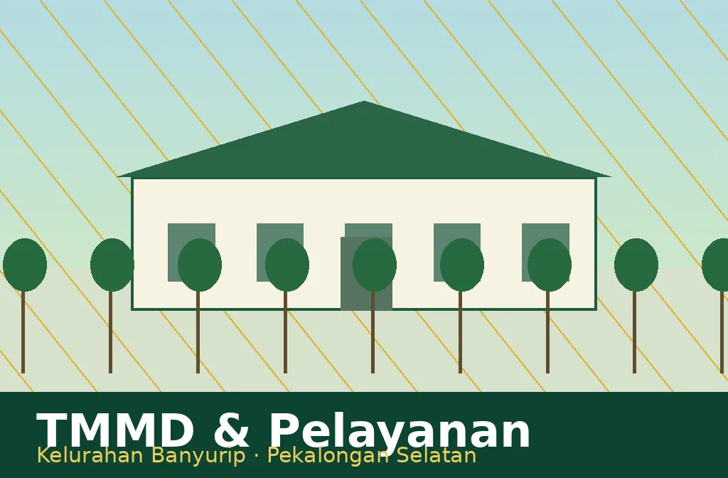 Ilustrasi TMMD 2027 & Pelayanan Publik Banyurip
